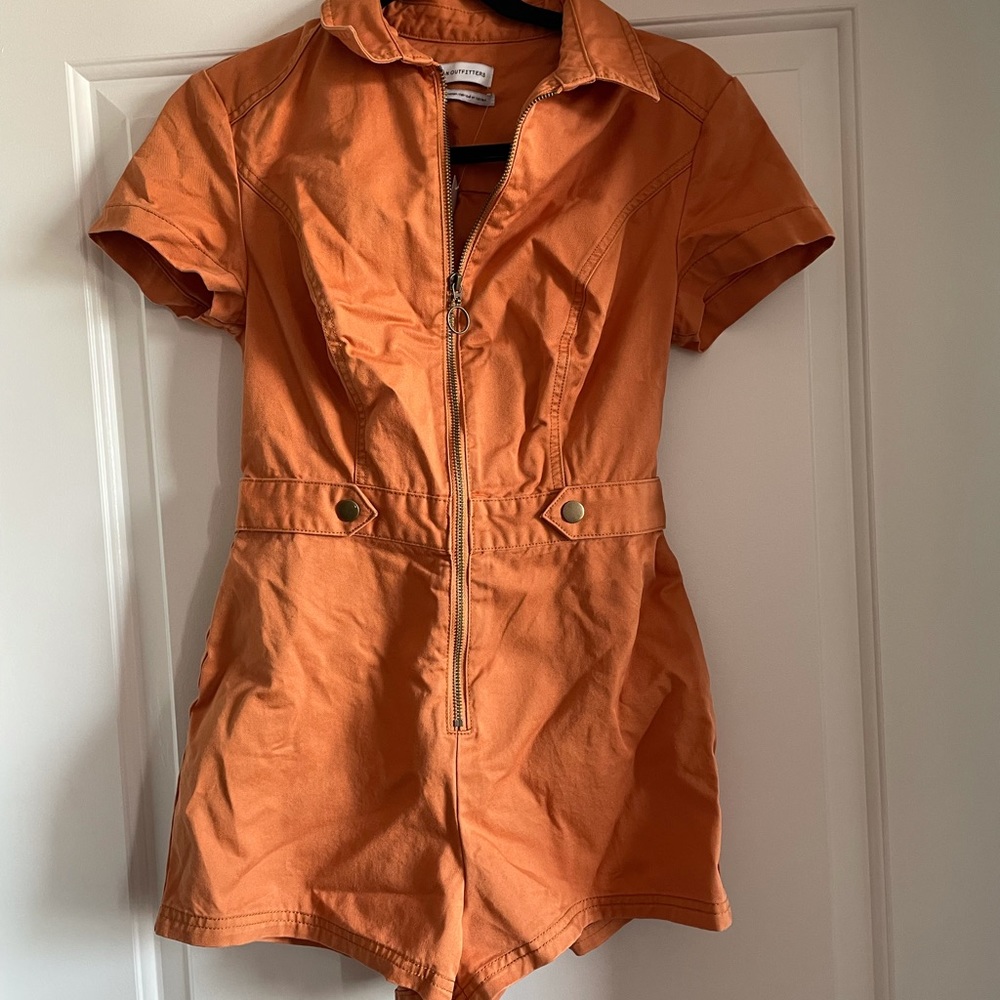 Urban Outfitters Orange Romper